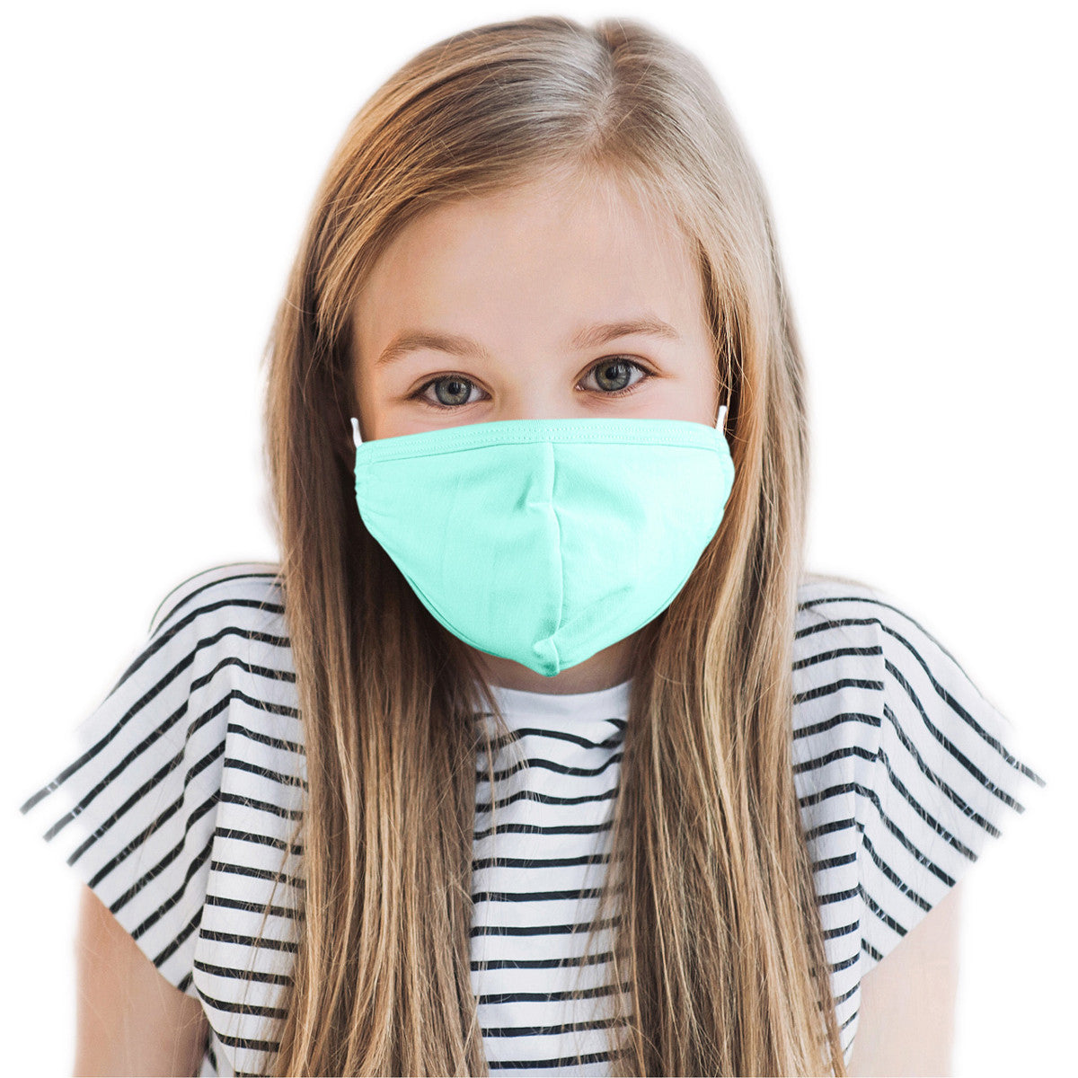 Masque bouche et nez pour enfants *menthe*