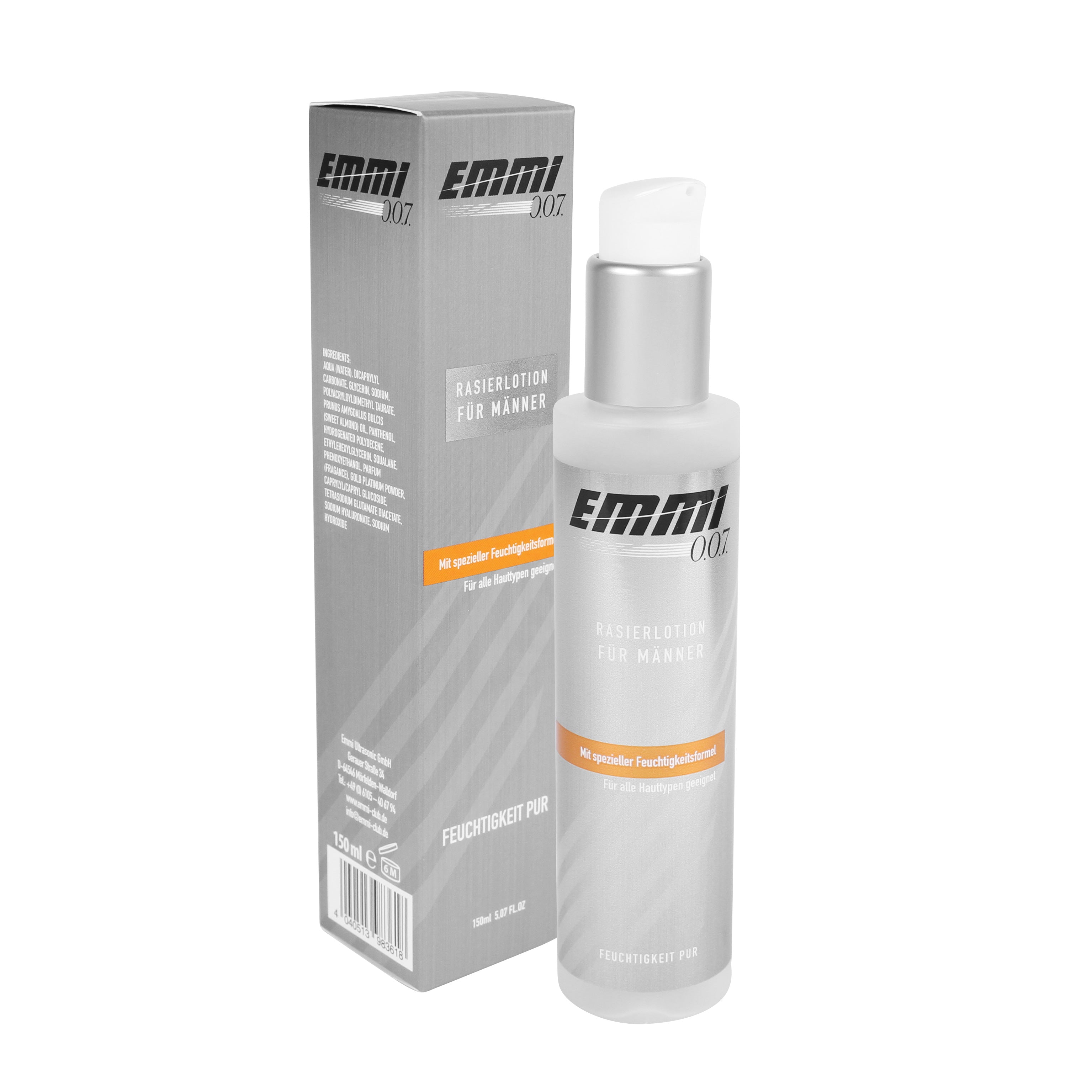 Lotion de rasage pour homme Emmi-0. 0. 7-150 ml