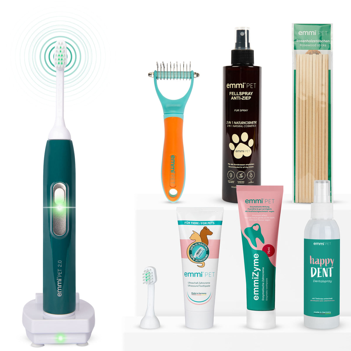 2.0 Set per la cura dei denti e del pelo
