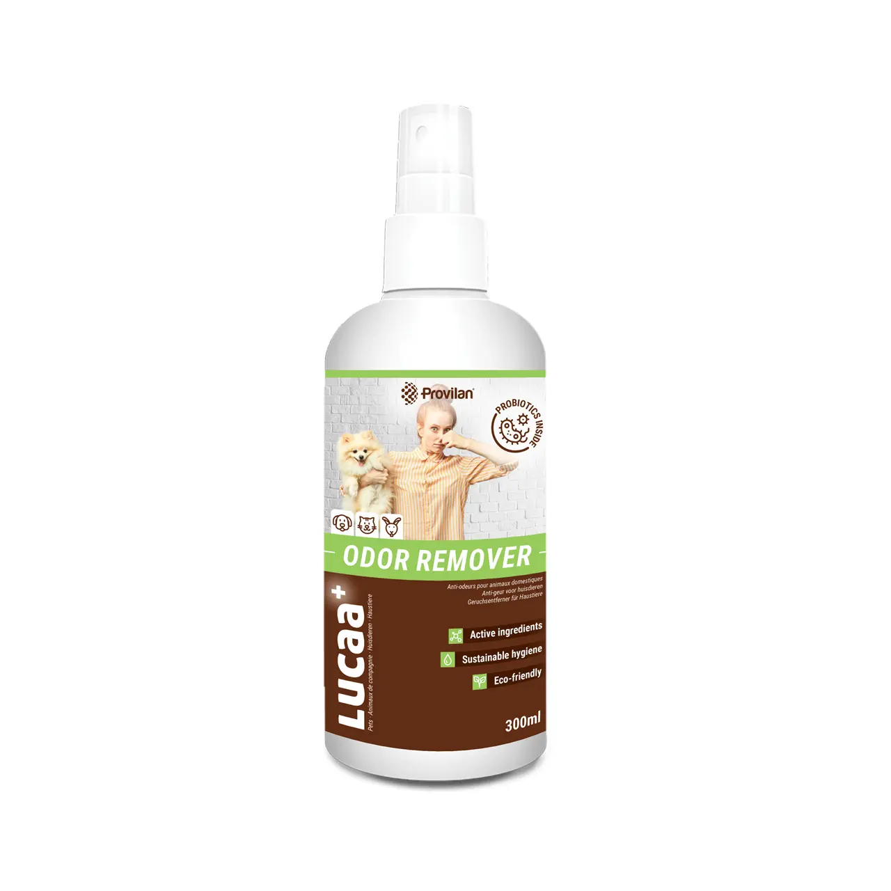 Lucaa+ Désodorisant pour animaux domestiques 300ml