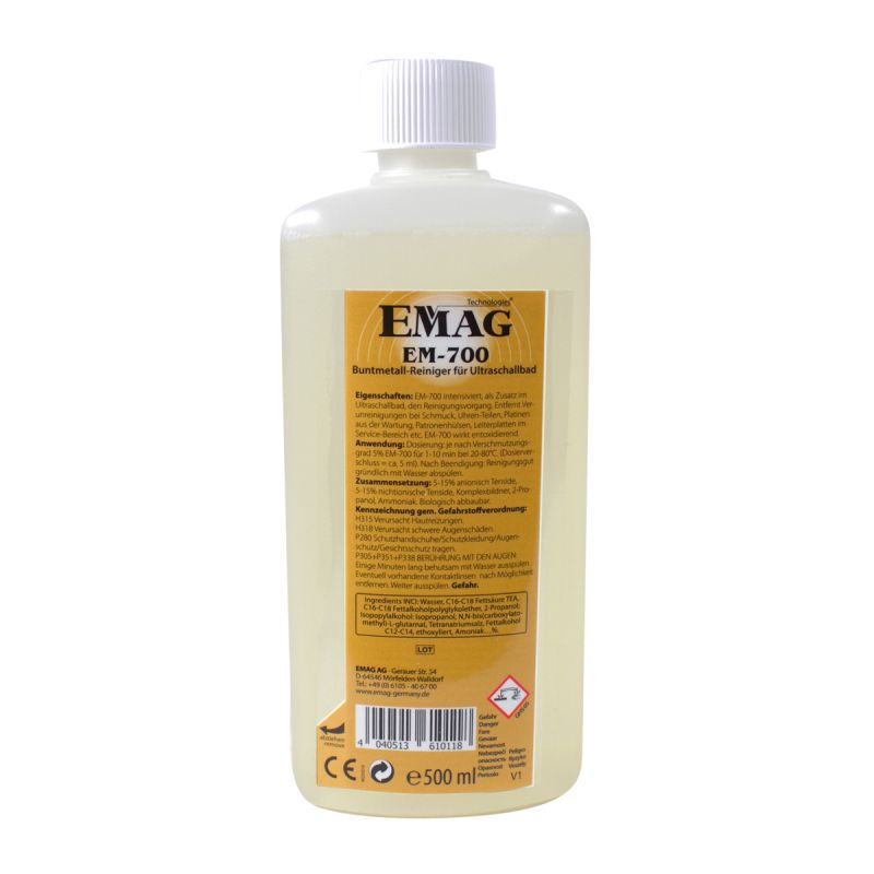 EM-700 Nettoyant pour métaux non ferreux