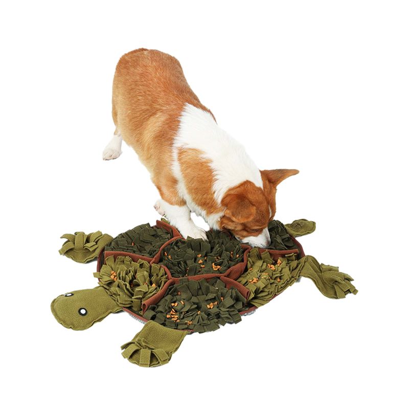 Tapis de reniflage pour chiens Tortue